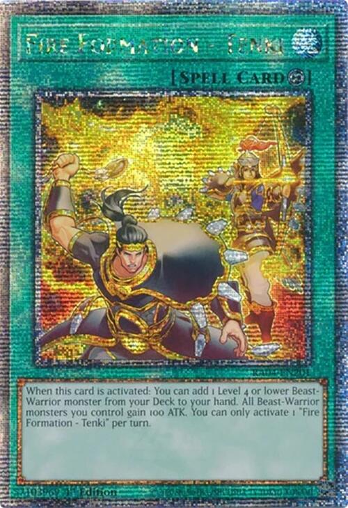 Fire Formation - Tenki [RA04-EN201] Quarter Century Secret Rare | Exor Games New Glasgow