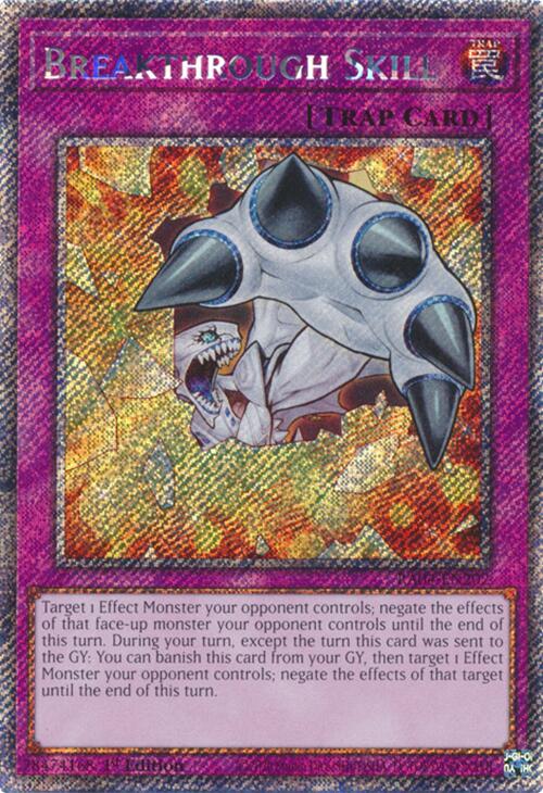 Breakthrough Skill [RA04-EN202] Platinum Secret Rare | Exor Games New Glasgow