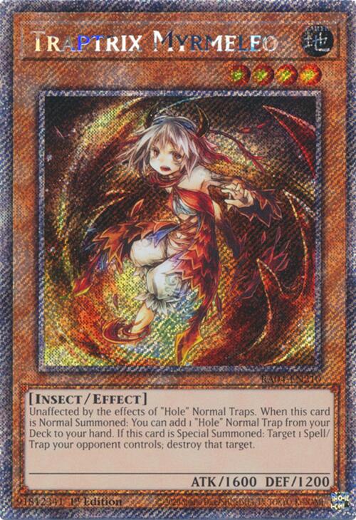Traptrix Myrmeleo [RA04-EN210] Platinum Secret Rare | Exor Games New Glasgow