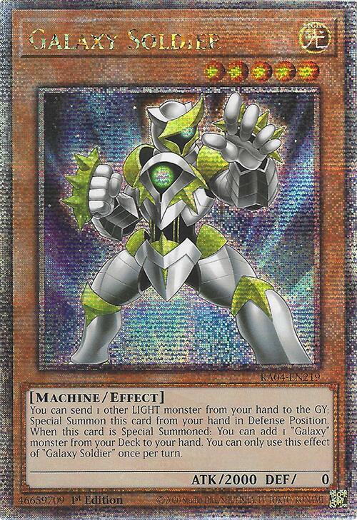 Galaxy Soldier [RA04-EN219] Quarter Century Secret Rare | Exor Games New Glasgow
