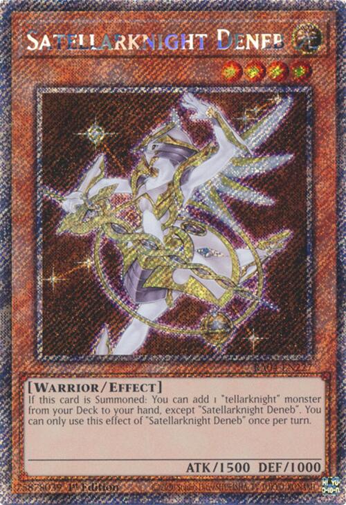 Satellarknight Deneb [RA04-EN227] Platinum Secret Rare | Exor Games New Glasgow