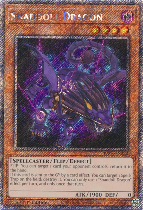 Shaddoll Dragon [RA04-EN228] Platinum Secret Rare | Exor Games New Glasgow
