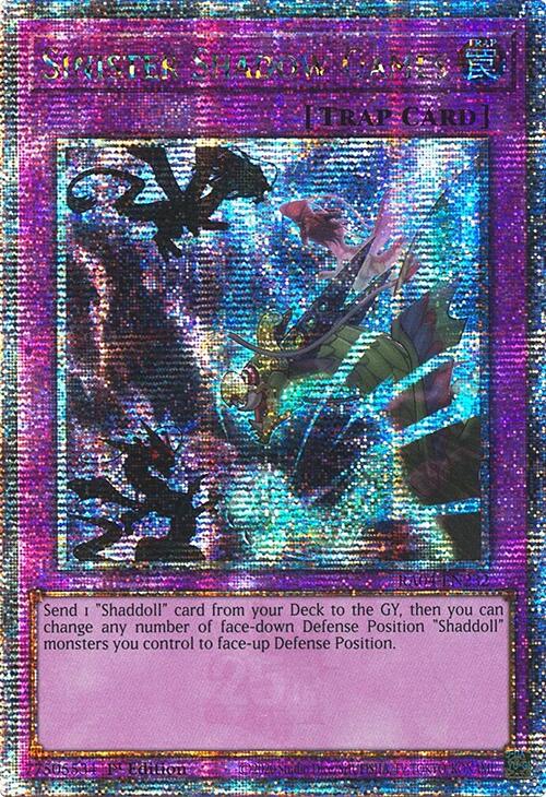 Sinister Shadow Games [RA04-EN232] Quarter Century Secret Rare | Exor Games New Glasgow