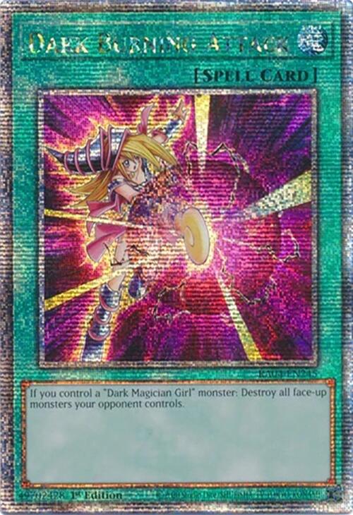 Dark Burning Attack [RA04-EN245] Quarter Century Secret Rare | Exor Games New Glasgow