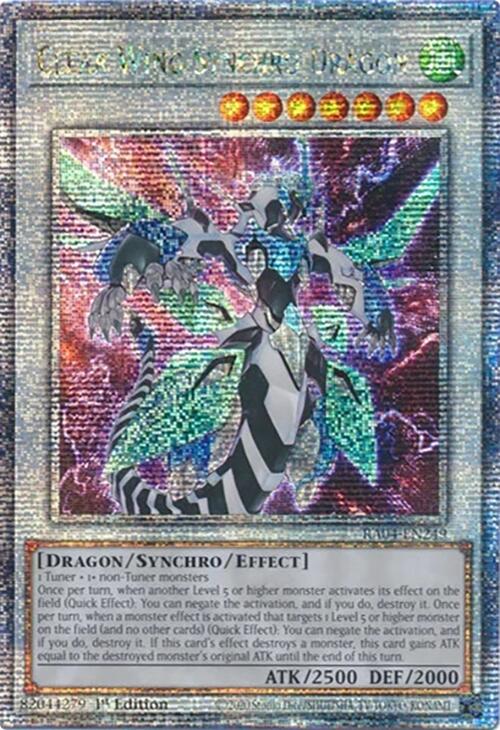 Clear Wing Synchro Dragon [RA04-EN249] Quarter Century Secret Rare | Exor Games New Glasgow