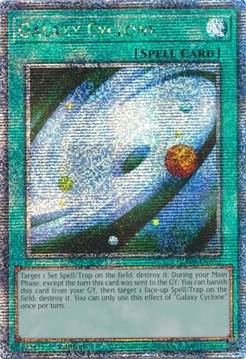 Galaxy Cyclone [RA04-EN250] Quarter Century Secret Rare | Exor Games New Glasgow