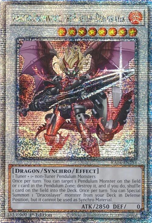Ignister Prominence, the Blasting Dracoslayer [RA04-EN253] Quarter Century Secret Rare | Exor Games New Glasgow