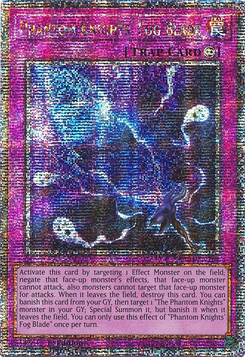 Phantom Knights' Fog Blade [RA04-EN264] Quarter Century Secret Rare | Exor Games New Glasgow