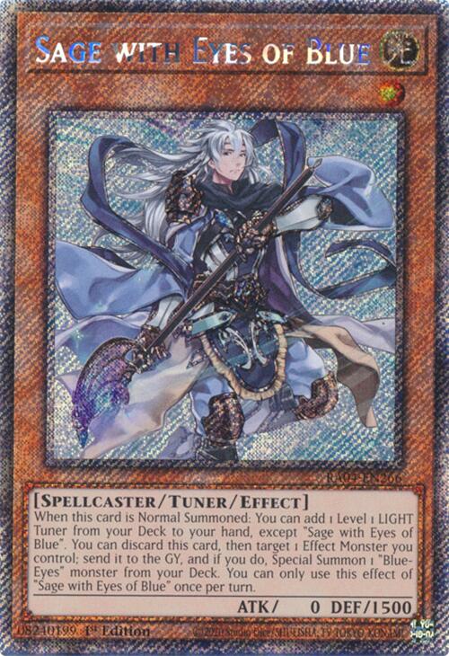 Sage with Eyes of Blue [RA04-EN266] Platinum Secret Rare | Exor Games New Glasgow