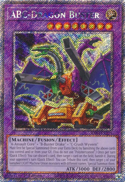 ABC-Dragon Buster [RA04-EN271] Platinum Secret Rare | Exor Games New Glasgow