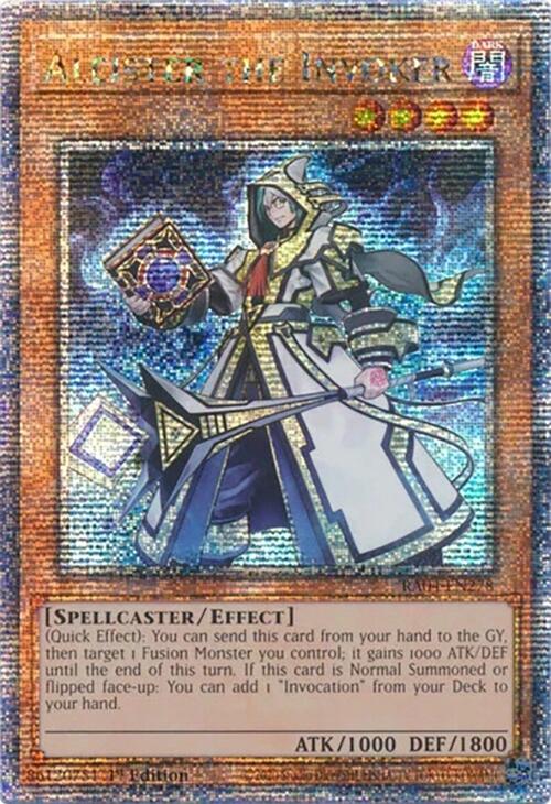 Aleister the Invoker [RA04-EN278] Quarter Century Secret Rare | Exor Games New Glasgow