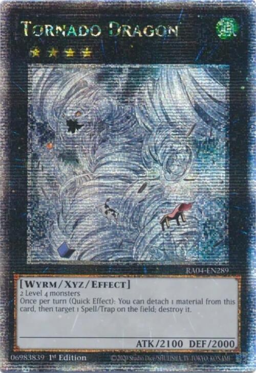 Tornado Dragon [RA04-EN289] Quarter Century Secret Rare | Exor Games New Glasgow
