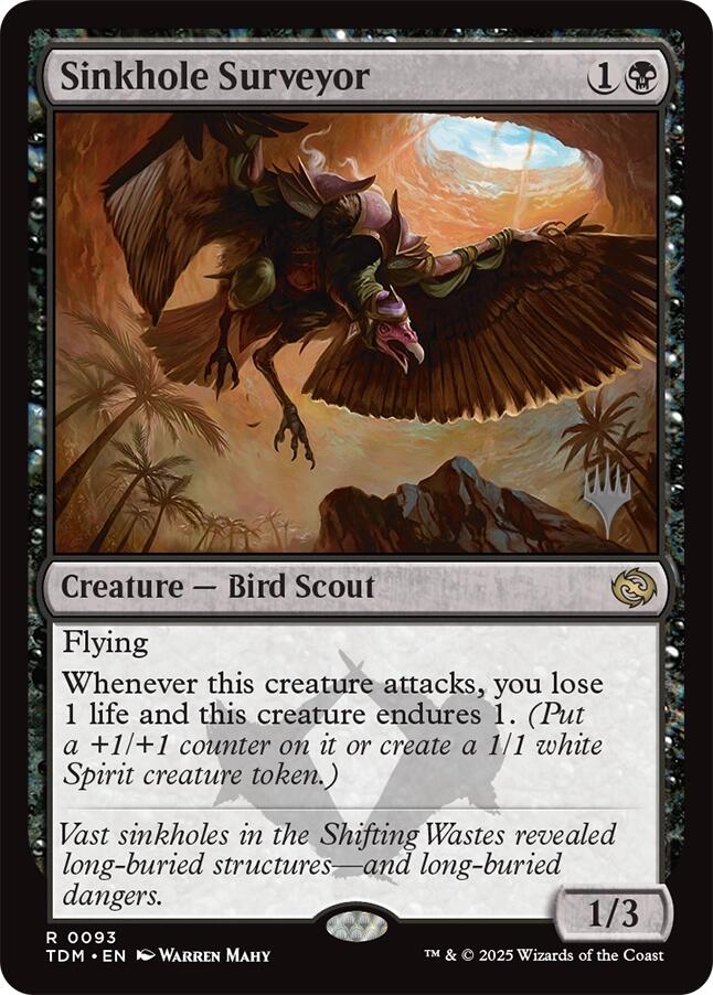 Sinkhole Surveyor [Tarkir: Dragonstorm Promos] | Exor Games New Glasgow