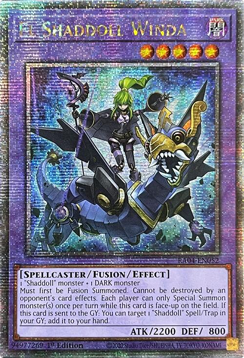 El Shaddoll Winda [RA04-EN052] Quarter Century Secret Rare | Exor Games New Glasgow