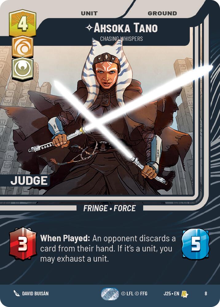 Ahsoka Tano - Chasing Whispers (8) (8) [Judge Promos] | Exor Games New Glasgow