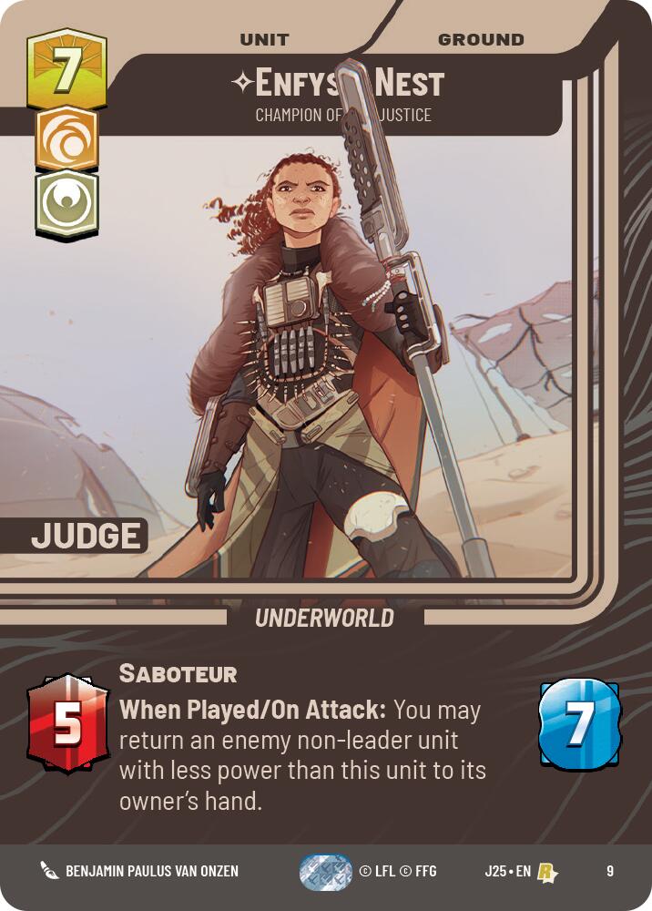 Enfys Nest - Champion of Justice (9) (9) [Judge Promos] | Exor Games New Glasgow