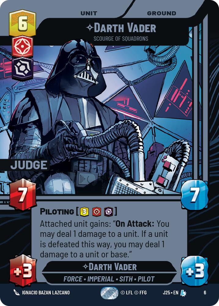 Darth Vader - Scourge of Squadrons (6) (6) [Judge Promos] | Exor Games New Glasgow