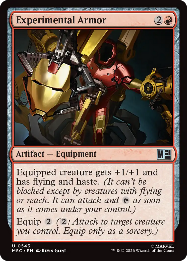 Experimental Armor [Marvel Super Heroes Commander] | Exor Games New Glasgow
