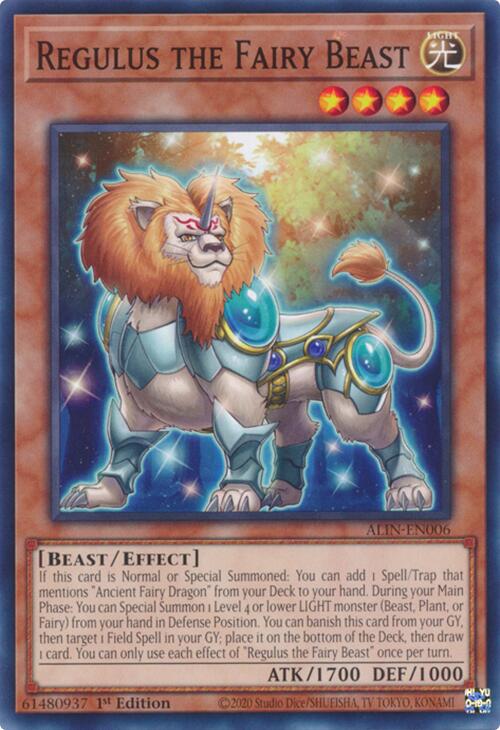 Regulus the Fairy Beast [ALIN-EN006] Common | Exor Games New Glasgow