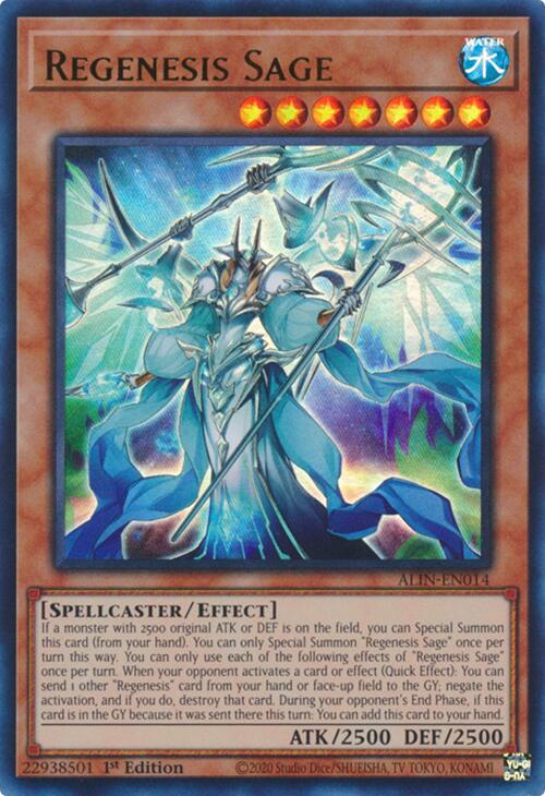 Regenesis Sage [ALIN-EN014] Ultra Rare | Exor Games New Glasgow