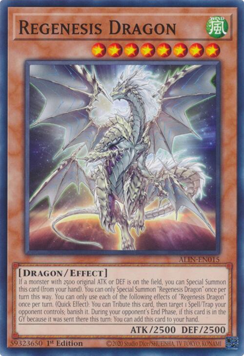 Regenesis Dragon [ALIN-EN015] Common | Exor Games New Glasgow
