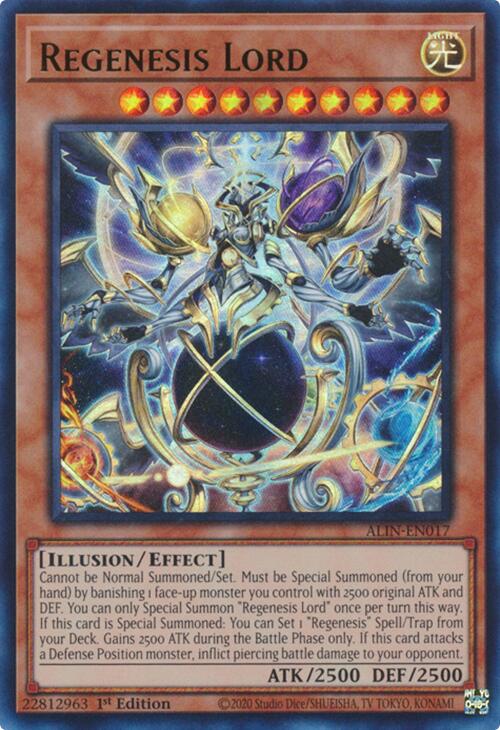 Regenesis Lord [ALIN-EN017] Ultra Rare | Exor Games New Glasgow