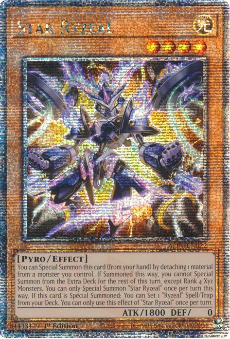 Star Ryzeal [ALIN-EN022] Quarter Century Secret Rare | Exor Games New Glasgow