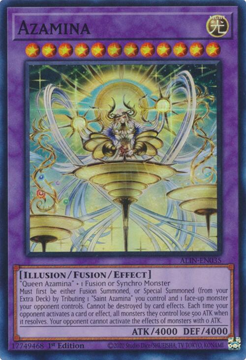 Azamina [ALIN-EN035] Super Rare | Exor Games New Glasgow