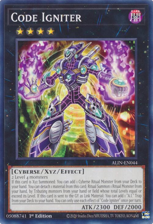 Code Igniter [ALIN-EN044] Common | Exor Games New Glasgow