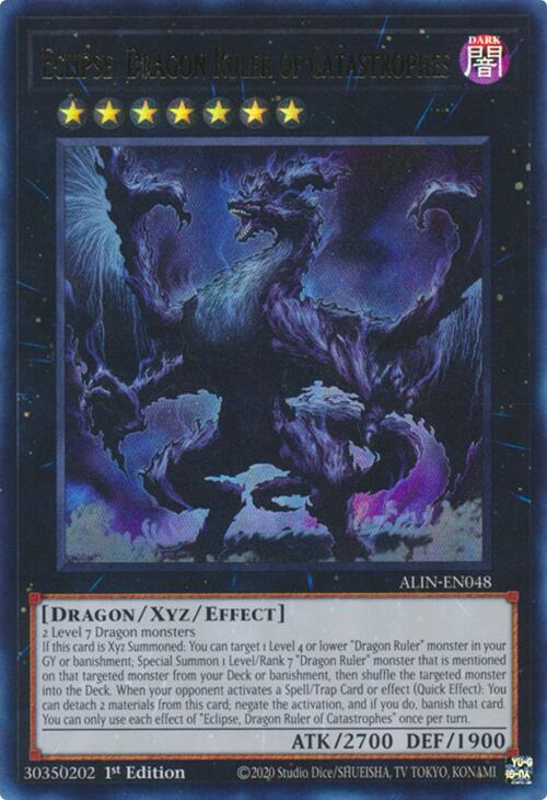 Eclipse, Dragon Ruler of Catastrophes [ALIN-EN048] Ultra Rare | Exor Games New Glasgow