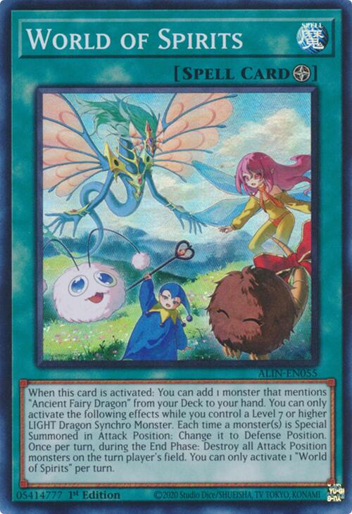 World of Spirits [ALIN-EN055] Super Rare | Exor Games New Glasgow
