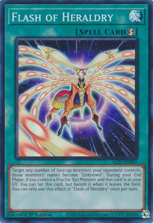 Flash of Heraldry [ALIN-EN056] Super Rare | Exor Games New Glasgow