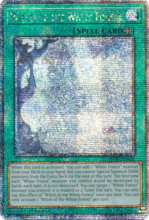 Witch of the White Forest [ALIN-EN058] Quarter Century Secret Rare | Exor Games New Glasgow