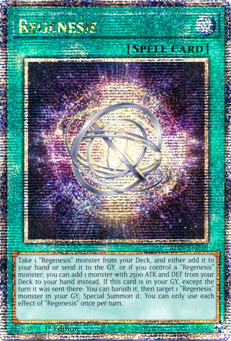 Regenesis [ALIN-EN059] Quarter Century Secret Rare | Exor Games New Glasgow