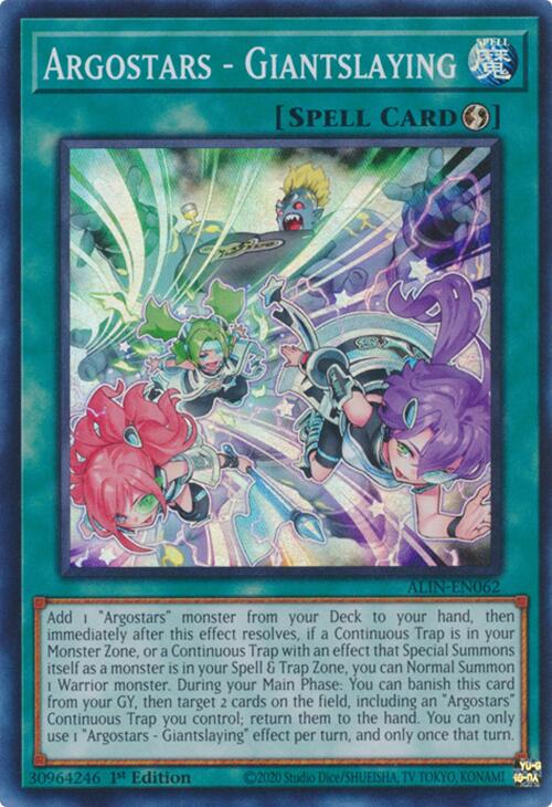 Argostars - Giantslaying [ALIN-EN062] Super Rare | Exor Games New Glasgow