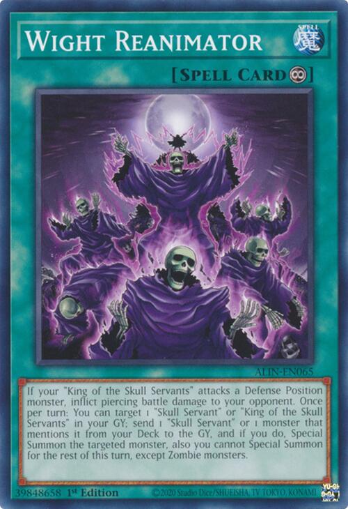 Wight Reanimator [ALIN-EN065] Common | Exor Games New Glasgow