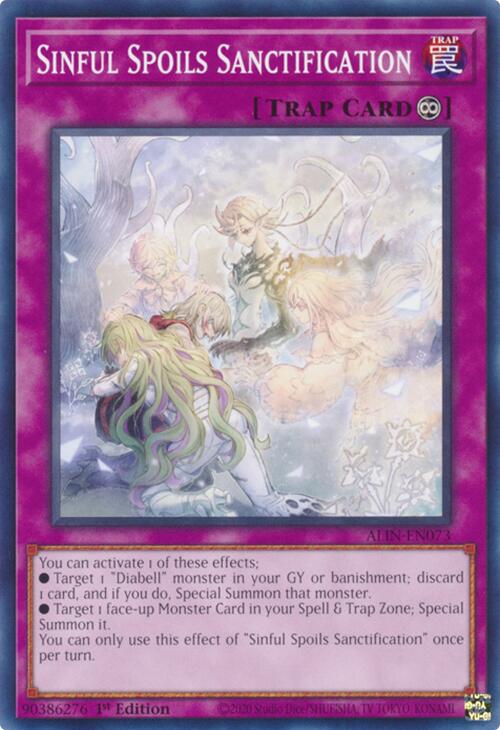 Sinful Spoils Sanctification [ALIN-EN073] Common | Exor Games New Glasgow