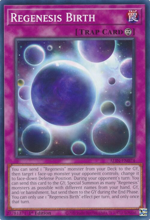 Regenesis Birth [ALIN-EN074] Common | Exor Games New Glasgow