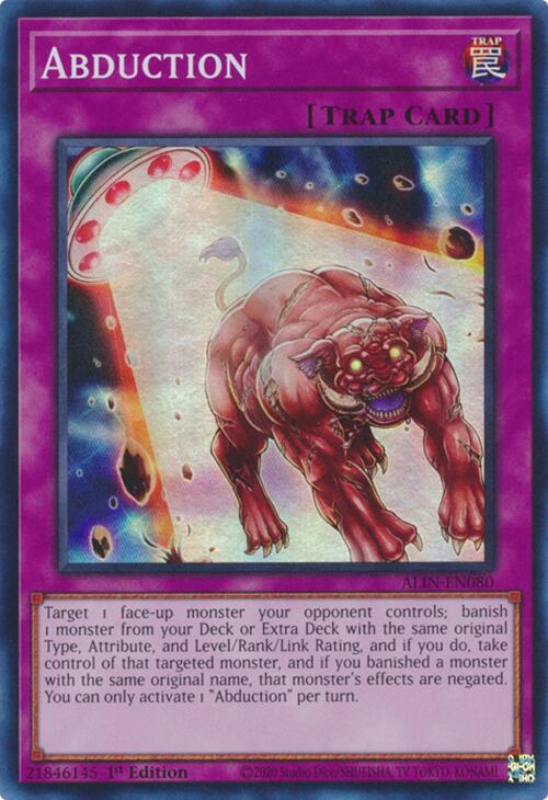 Abduction [ALIN-EN080] Super Rare | Exor Games New Glasgow