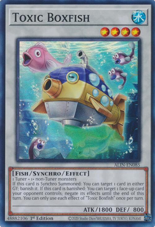 Toxic Boxfish [ALIN-EN085] Super Rare | Exor Games New Glasgow