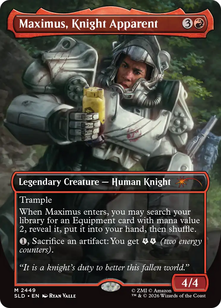 Maximus, Knight Apparent [Secret Lair Drop Series] | Exor Games New Glasgow