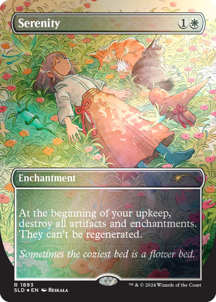 Serenity (Rainbow Foil) [Secret Lair Drop Series] | Exor Games New Glasgow