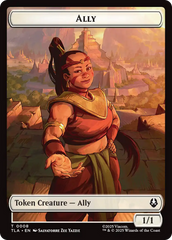 Ally (0008) // Soldier (0002) Double-Sided Token [Avatar: The Last Airbender Tokens] | Exor Games New Glasgow
