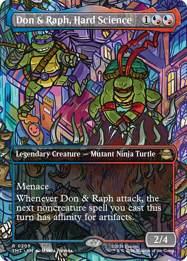Don & Raph, Hard Science (Borderless) [Teenage Mutant Ninja Turtles] | Exor Games New Glasgow