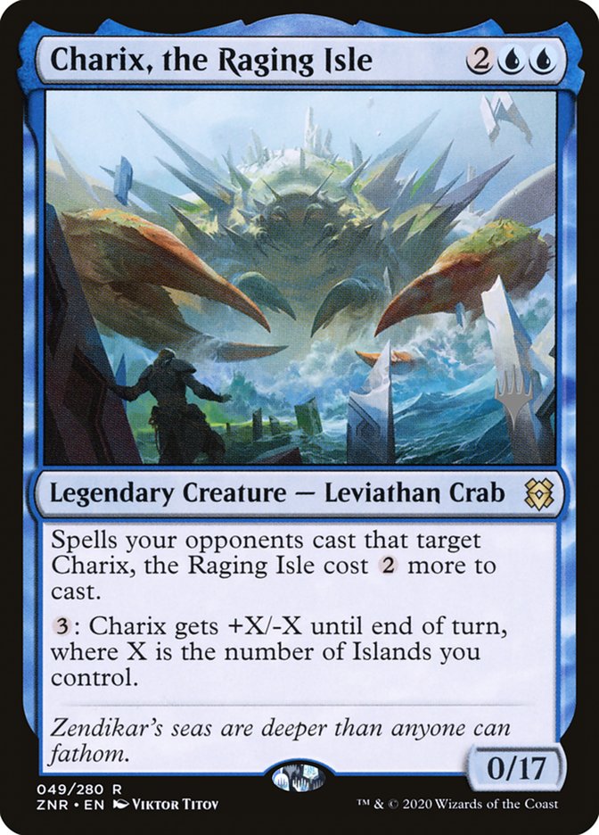 Charix, the Raging Isle (Promo Pack) [Zendikar Rising Promos] | Exor Games New Glasgow