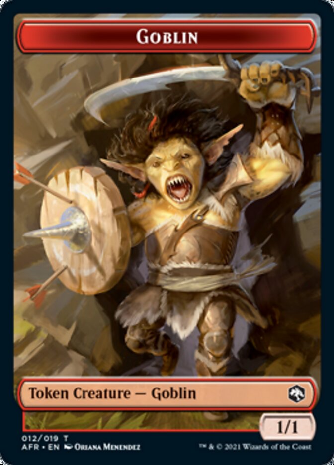 Dungeon of the Mad Mage // Goblin Double-Sided Token [Dungeons & Dragons: Adventures in the Forgotten Realms Tokens] | Exor Games New Glasgow