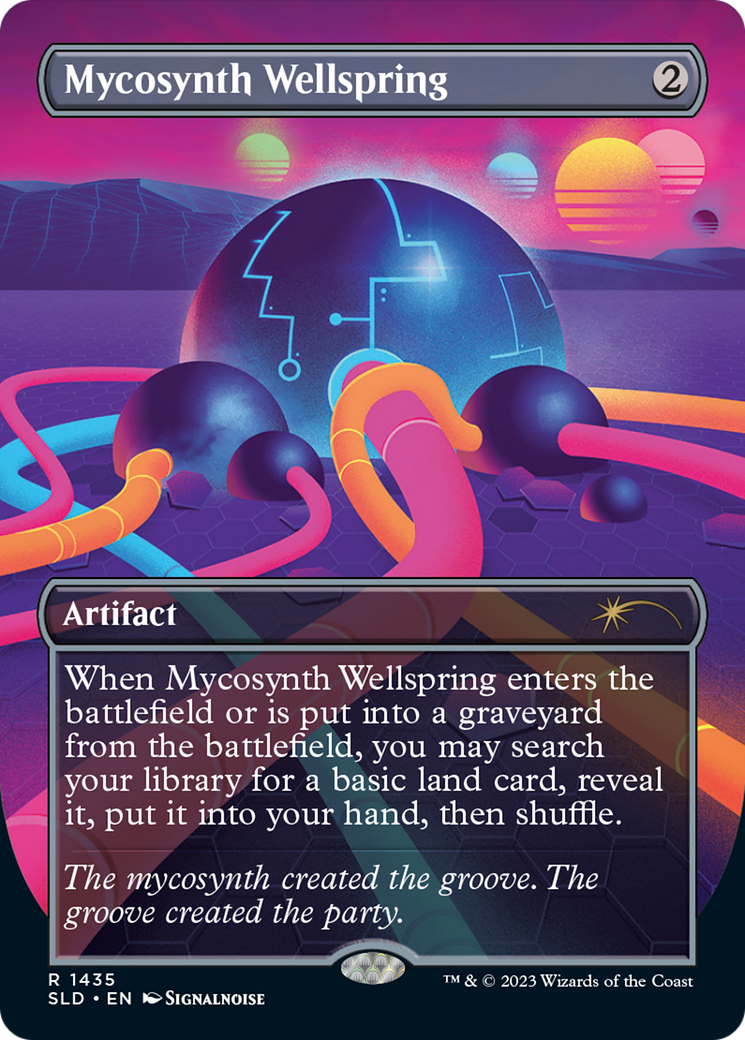 Mycosynth Wellspring (Rainbow Foil) [Secret Lair Drop Series] | Exor Games New Glasgow