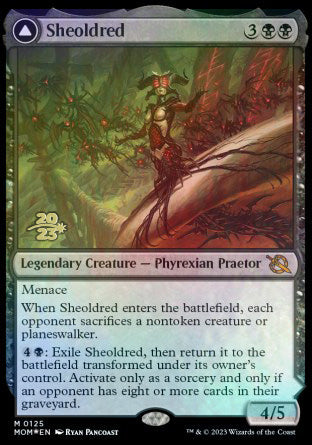 Sheoldred // The True Scriptures [March of the Machine Prerelease Promos] | Exor Games New Glasgow