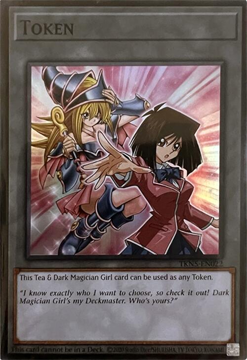 Token (Tea & Dark Magician Girl) [TKN5-EN022] Super Rare | Exor Games New Glasgow