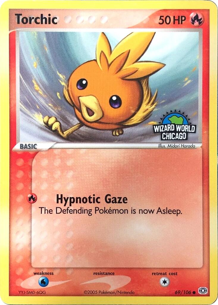 Torchic (69/106) (Wizard World Chicago) [Miscellaneous Cards] | Exor Games New Glasgow